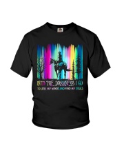 into the darkness i go Youth T-Shirt tile