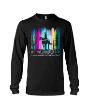 into the darkness i go Long Sleeve Tee tile