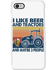 beer tractors may be 3 people Phone Case tile