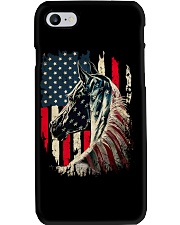 horse american flag Phone Case tile