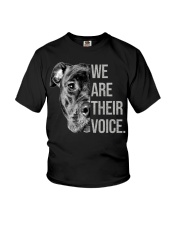 pitbull still your heart Youth T-Shirt tile