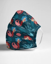 mermaid mask Cloth face mask aos-face-mask-lifestyle-21