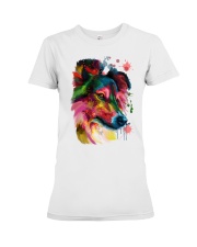 sheltie Premium Fit Ladies Tee tile