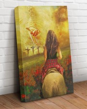 Horse riding jesus three crosses 16x24 Gallery Wrapped Canvas Prints aos-canvas-pgw-16x24-lifestyle-front-08