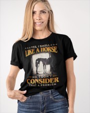 I smell like a horse Classic T-Shirt apparel-classic-tshirt-lifestyle-front-100