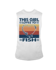 This girl love to fish Sleeveless Tee tile