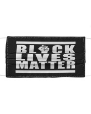 Black lives matter Cloth face mask front