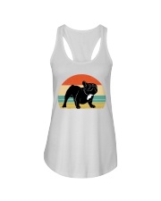 Retro Dog Ladies Flowy Tank tile