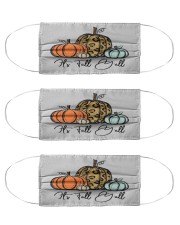 pumkin fall Cloth Face Mask - 3 Pack front