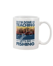 done teaching go fishing Mug tile