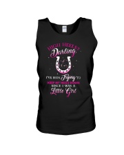 high heels darling I've been trying to keep my heels down Unisex Tank tile