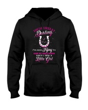 high heels darling I've been trying to keep my heels down Hooded Sweatshirt tile