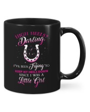 high heels darling I've been trying to keep my heels down Mugs tile