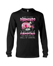 camping Some girls love diamonds Long Sleeve Tee tile
