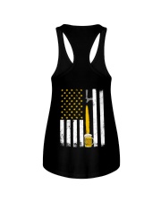 Beer Us Flag Ladies Flowy Tank tile
