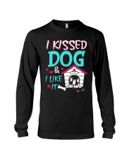 I kissed dog and like it Long Sleeve Tee tile
