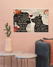 corgi girl poster 24x16 Poster poster-landscape-24x16-lifestyle-22