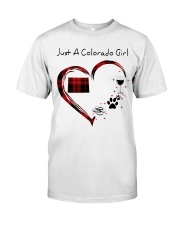 Simple Heart Colorado Premium Fit Mens Tee tile