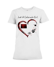 Simple Heart Colorado Premium Fit Ladies Tee tile