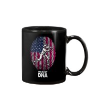 baseball fingerprint usa dna Mug tile