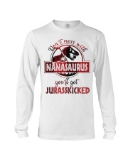 Hockey nanasaurus Long Sleeve Tee tile