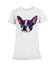 Boston Terrier Premium Fit Ladies Tee tile