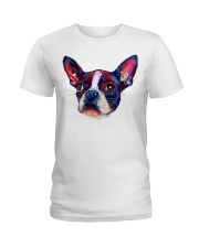 Boston Terrier Ladies T-Shirt tile