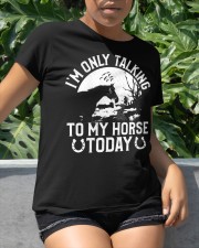 I'm Only Talking To My Horse Today Classic T-Shirt apparel-classic-tshirt-lifestyle-front-234