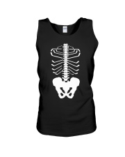 Hockey Skeleton Unisex Tank tile