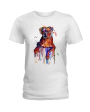Bullmastiff Ladies T-Shirt tile