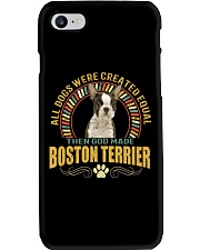 God Made Boston Terrier Dog Phone Case tile
