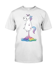 Farting Unicorn Classic T-Shirt tile