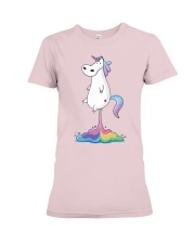 Farting Unicorn Premium Fit Ladies Tee tile