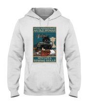 Never underestimate Hooded Sweatshirt tile