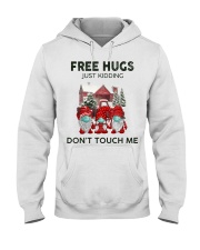 Hugs Christmas Hooded Sweatshirt front