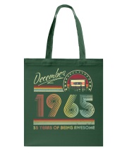 December 1965 55 years Tote Bag tile