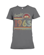 December 1965 55 years Premium Fit Ladies Tee tile