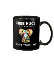 Hugs just kidding elephant Mug tile