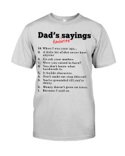 Dad's favorite sayings Premium Fit Mens Tee tile