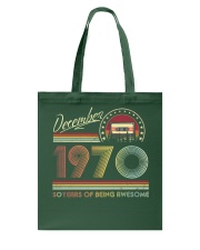 December 1970 Tote Bag tile