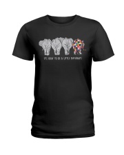 it's okay to be a little different Ladies T-Shirt tile