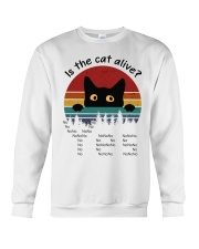 Is the cat alive Crewneck Sweatshirt tile