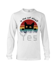 Is the cat alive Long Sleeve Tee tile