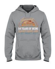 January 1966 54 years of being a bit Hooded Sweatshirt tile