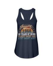 January 1960 60 years of being a bit Ladies Flowy Tank tile