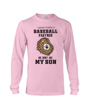 I asked God for a Baseball Long Sleeve Tee tile