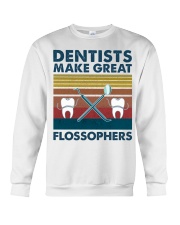 Dentists make great flossophers Crewneck Sweatshirt tile
