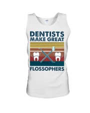 Dentists make great flossophers Unisex Tank tile