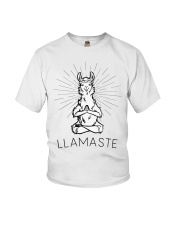 Yoga LLAMASTE Youth T-Shirt tile
