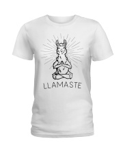 Yoga LLAMASTE Ladies T-Shirt tile